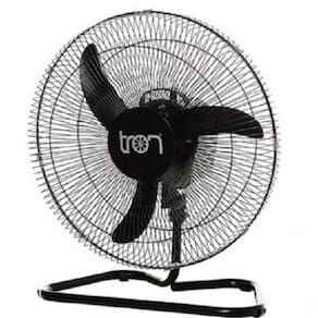 Ventilador Parede Oscilante Tron 60.cm Bivolt 140.W A.T Preto