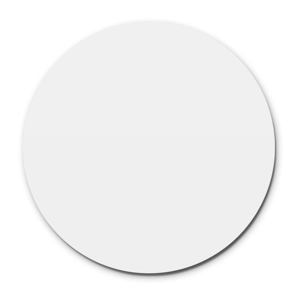 Prato Giratório Centro De Mesa Laqueado Branco 60cm