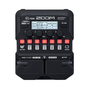 Pedaleira Zoom G1 Four Multi Efeitos Para Guitarra