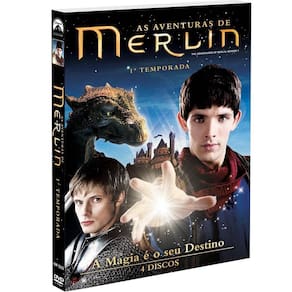 DVD As Aventuras de Merlin 1ª Temporada 4 discos
