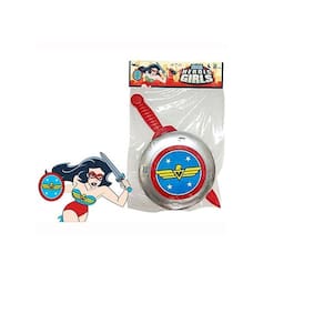 Brinquedo Infantil Escudo E Espada Mulher Maravilha