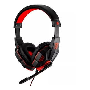 Headset Exbom Gamer Ps4 Fone de Ouvido Com Microfone Preto