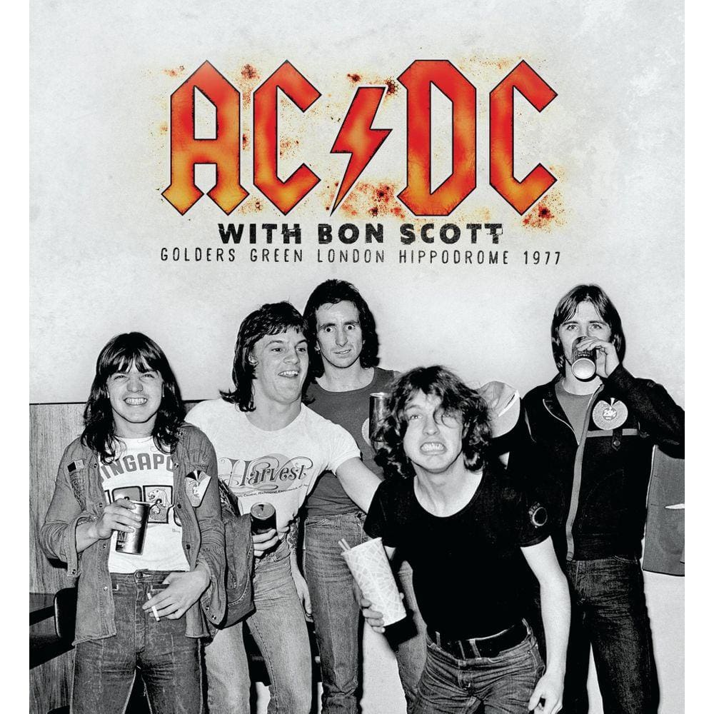 Lp AC/DC with Bon Scott Golders Green London Hipodrome 1977