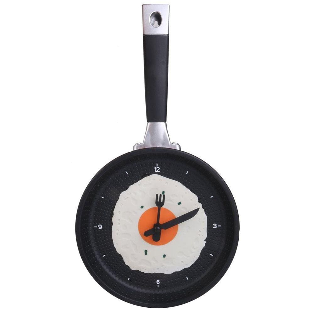 Relogio de Parede 18cm Modelo Frigideira