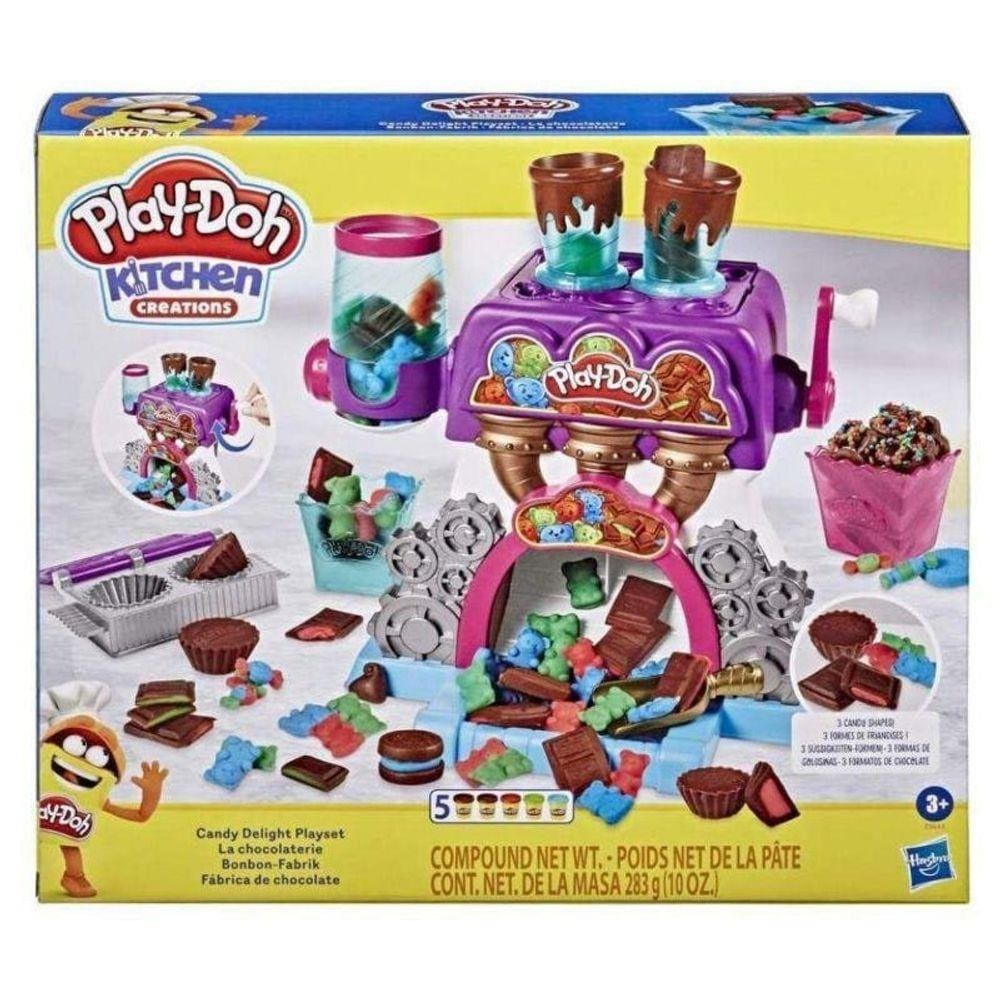 Fábrica De Chocolate Play Doh Massinha De Modelar Hasbro