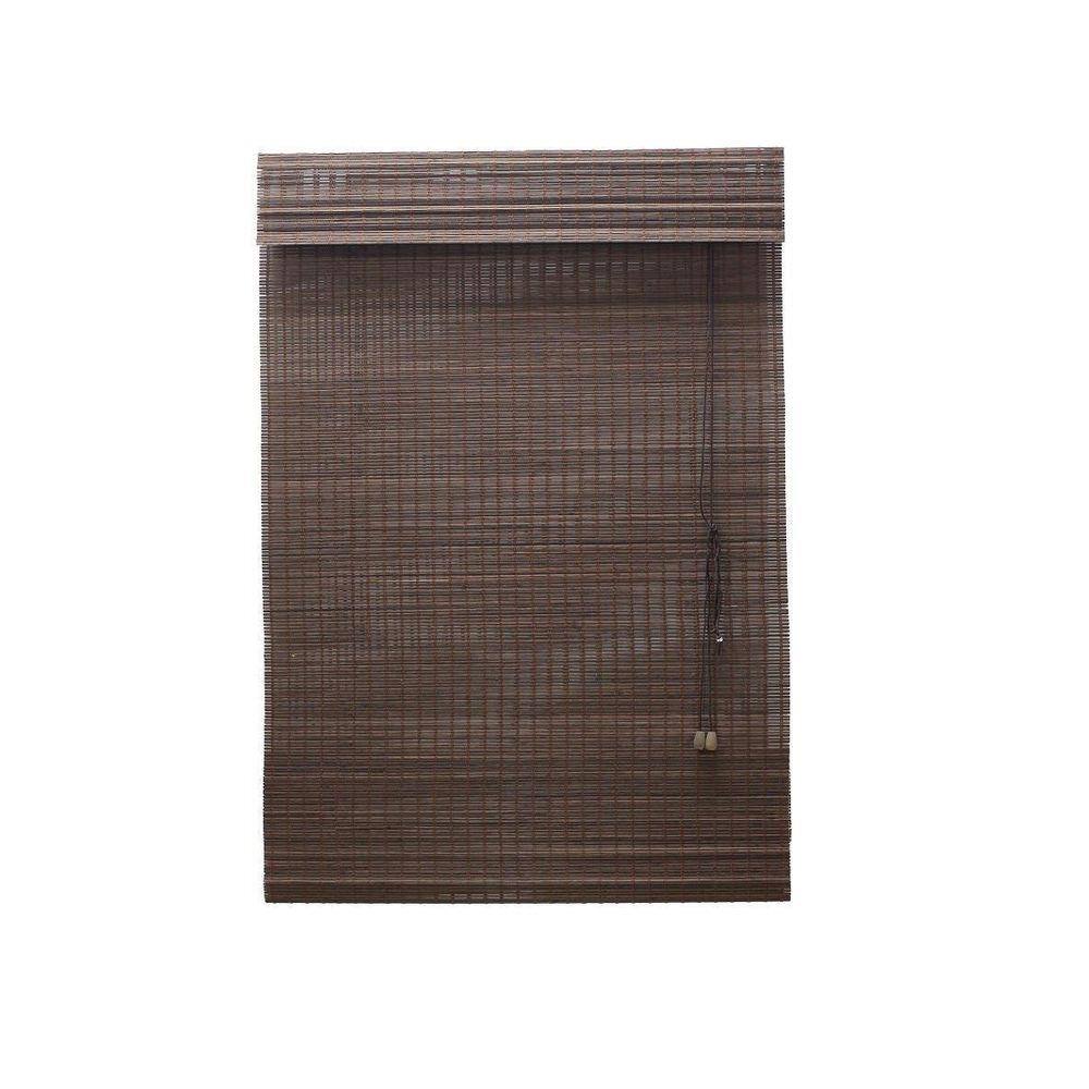 Persiana Bambu Romana Tabaco 80 (L) X 160 (A) Cm