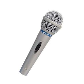 Microfone De Mao Mc-200 Prata Leson