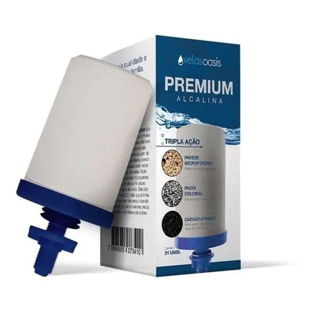 Kit 1 Boia E 1 Vela Tripla Ação Para Filtro De Barro