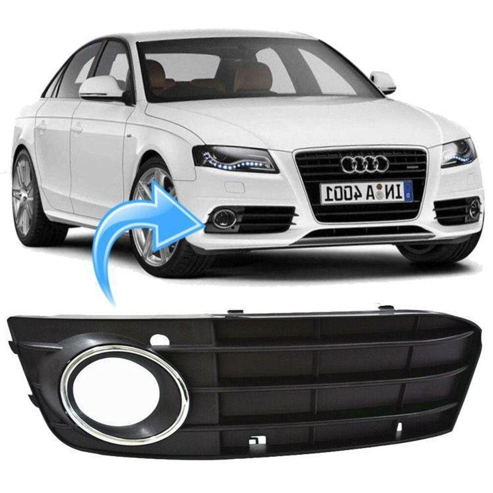 Grade Farol De Milha Audi A4 De 2009 À 2012 - Direito