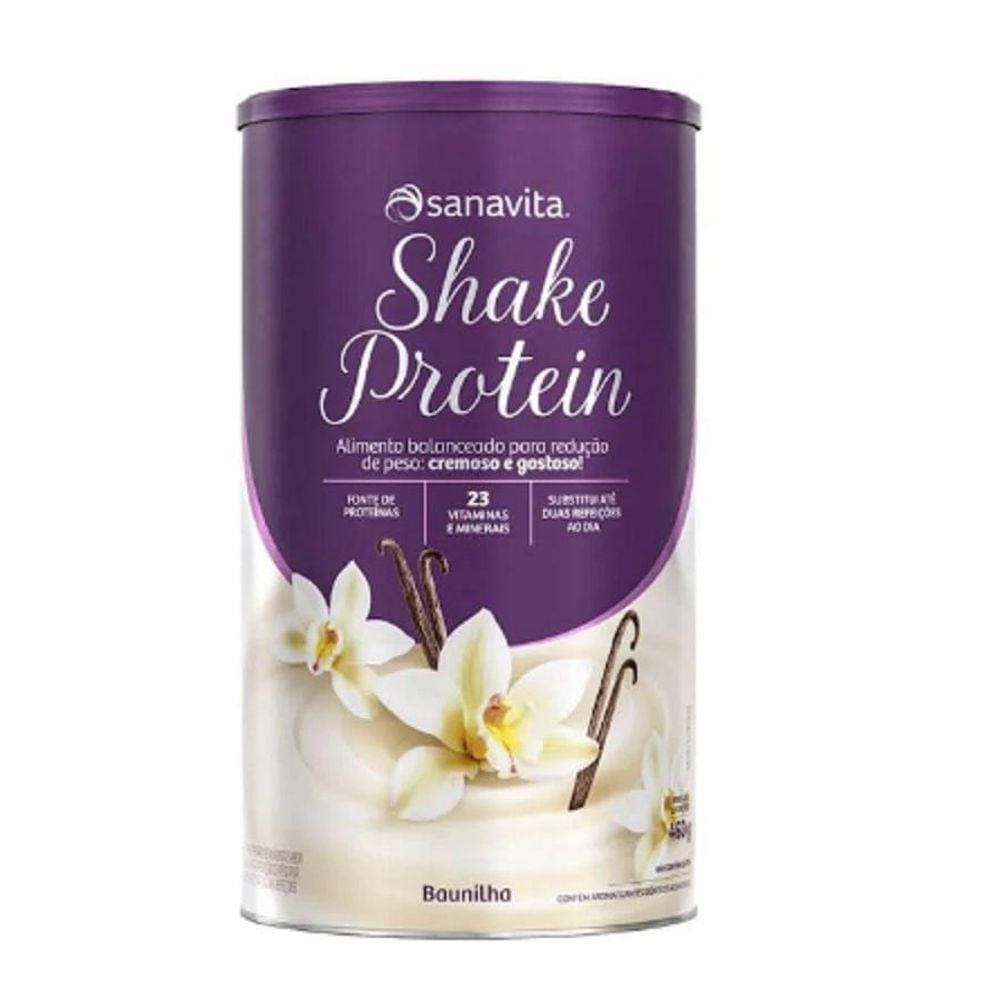 Shake Protein Baunilha 450G - Sanavita
