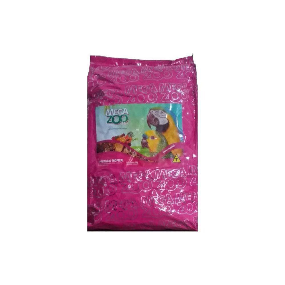 Ração Megazoo Mix Papagaio Tropical 6Kg