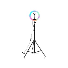 Ring Light Led M Luz Gravar Vídeo Maquiagem Colorido Rgb26