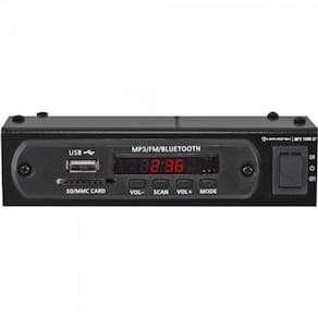 Módulo Pré Amplificador Fmusbmp3Bluetooth Mp3 Preto