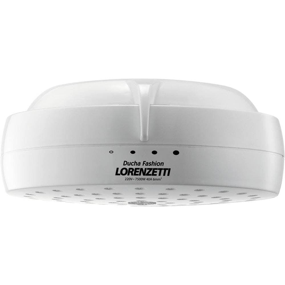 Ducha Fashion Lorenzetti 220V 7500W Branca