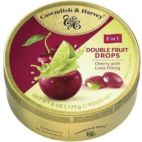 Balas Cavendish & Harvey Duas Frutas Limão E Cereja 175G