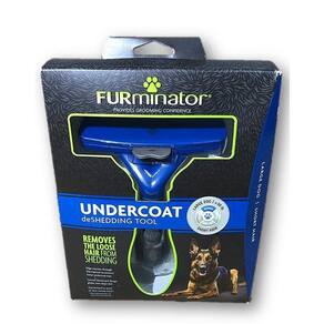 Escova Furminator New Cães Pelo Curto Grande