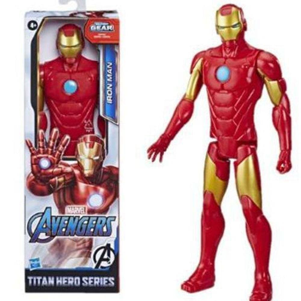 Boneco Homem De Ferro Titan Hero Blast Gear E7873 - Hasbro
