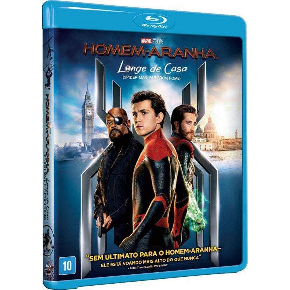 Blu-Ray - Homem Aranha Longe De Casa