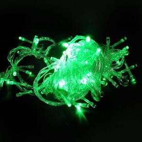 Pisca-Pisca Sequencial 100 LEDS Verde 127V - Rio de Ouro