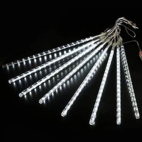 Mini-chuva de Meteoros Branco 240 LEDS BIV - Rio de Ouro