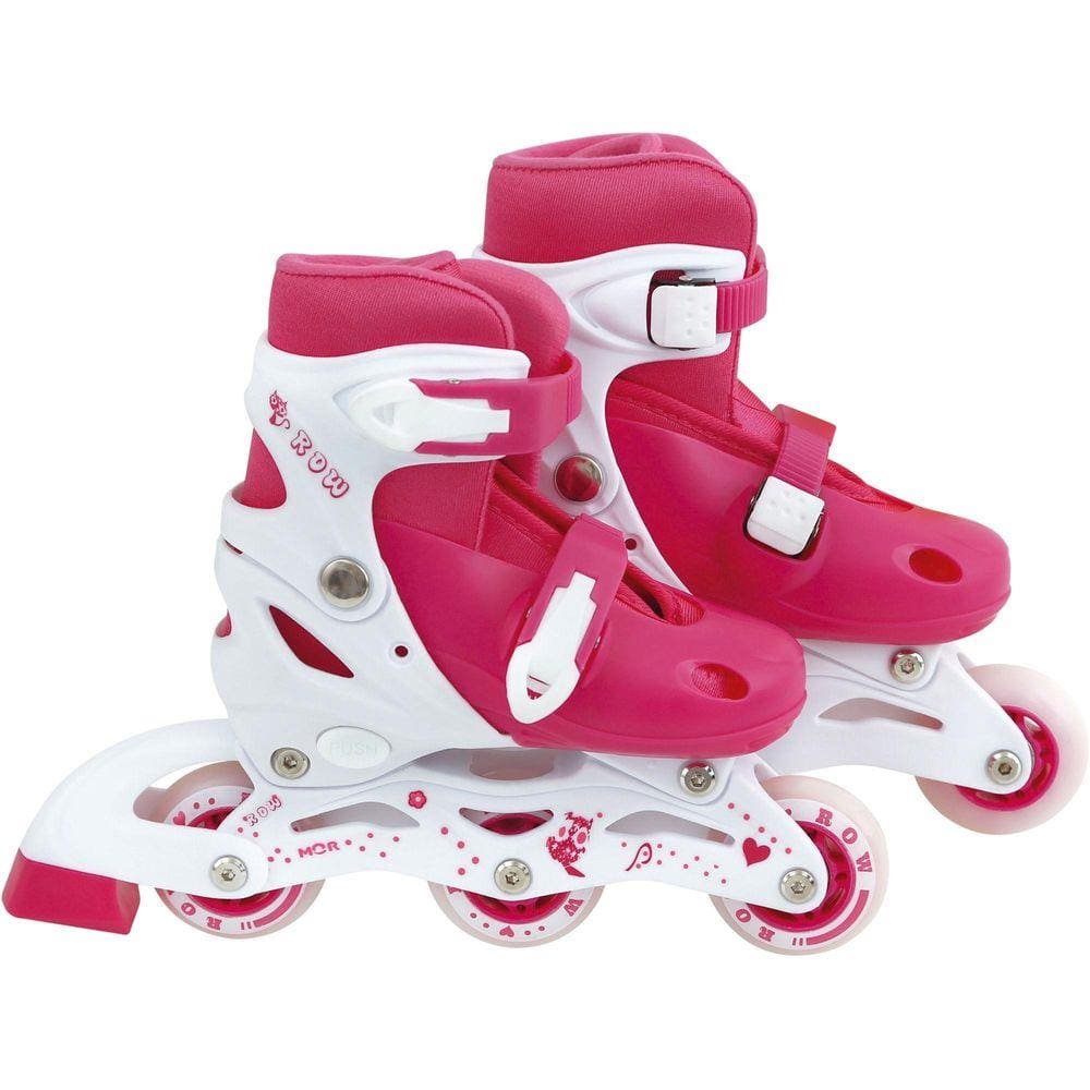 Patins Roller Rosa Tamanho P 31 A 34 Mor