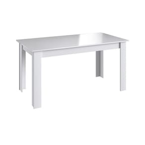 Mesa Fixa Para Sala de Jantar com 4 Lugares Branco