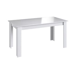 Mesa Fixa Para Sala de Jantar com 4 Lugares Branco