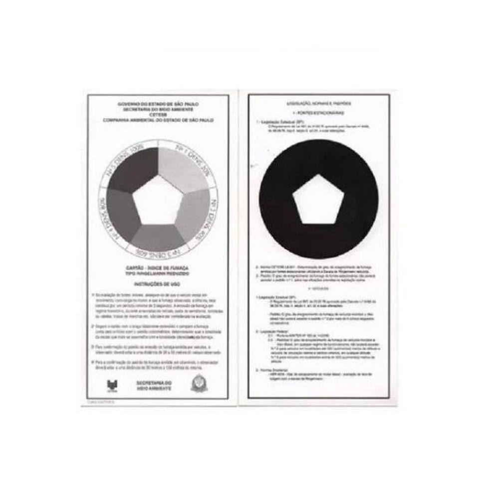 Escala De Ringelmann - Kit 10 Unidades
