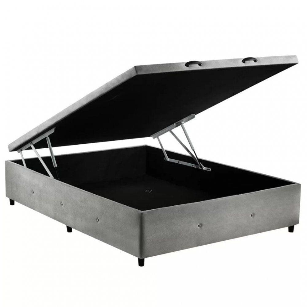 Base para Cama Box Casal com Baú 1400 S. Design