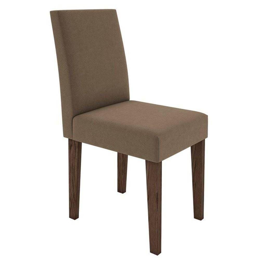 4 Cadeiras Para Sala De Jantar Giovana Castanho Vl 01