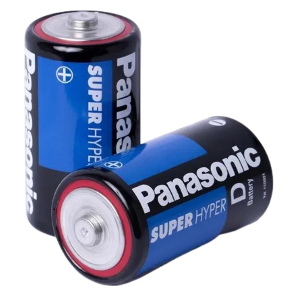 2 Pilhas Grandes D Panasonic Lanterna / Brinquedo