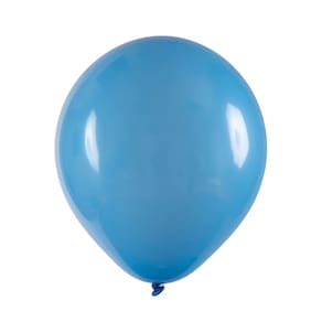 Balão de Látex Azul Celeste - 7 Polegadas - 50 Unidades