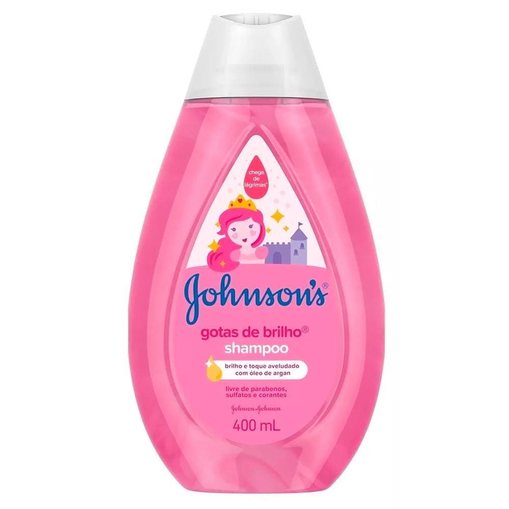 Shampoo Johnson`s Baby Gotas De Brilho 400ml