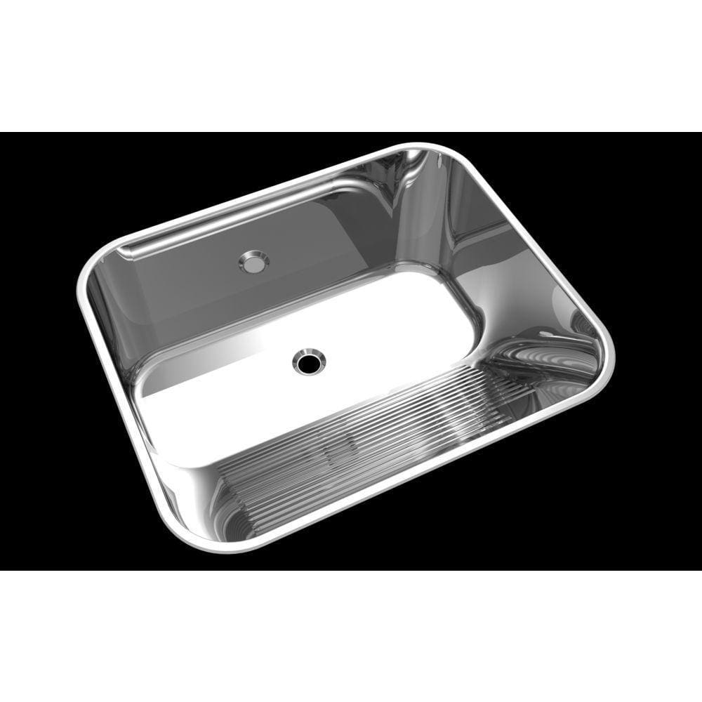 Tanque De Inox 60x50x28cm Sem Válvula Escoada Mekal