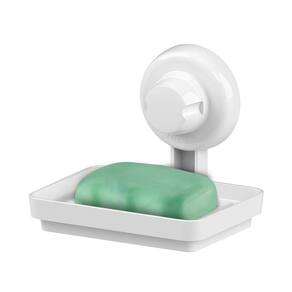 Suporte Para Sabonete Saboneteira De Parede Com Ventosa Abs Branco - 402bc Future
