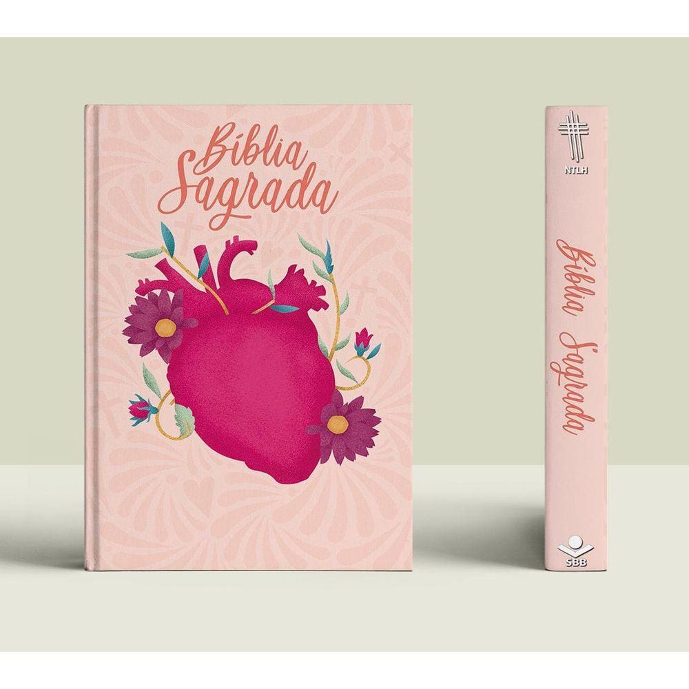 Livro - Bíblia Sagrado Coração - Capa Dura - NTLH