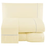 Lençol 4 Peças Queen 400 Fios Toque Suave Ponto Palito Casa Dona