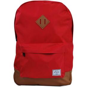 Mochila Casual Resistente Unissex Escola Faculdade Vermelho