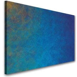 Quadro Abstrato Fundo Azul Mar