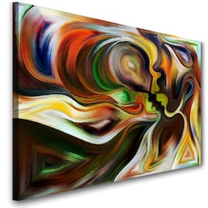 Quadro Abstract Beija me