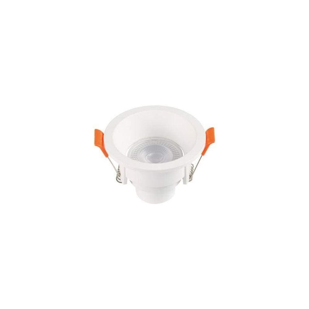 Spot de Led Recuado Blumenau 3W Redondo Branco Bivolt 6500K Luz Branca