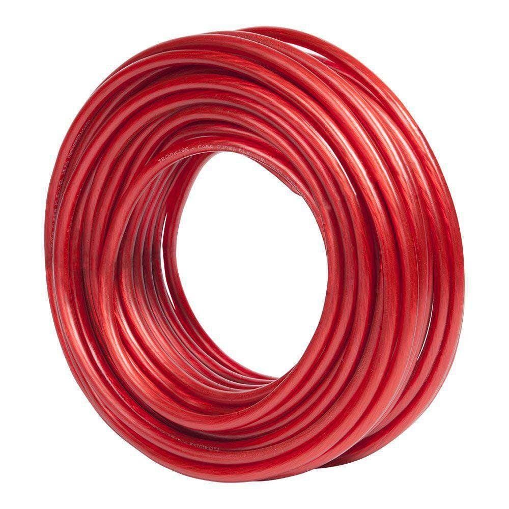 Cabo Positivo 16mm Som Automotivo Cobre Puro 5 metros