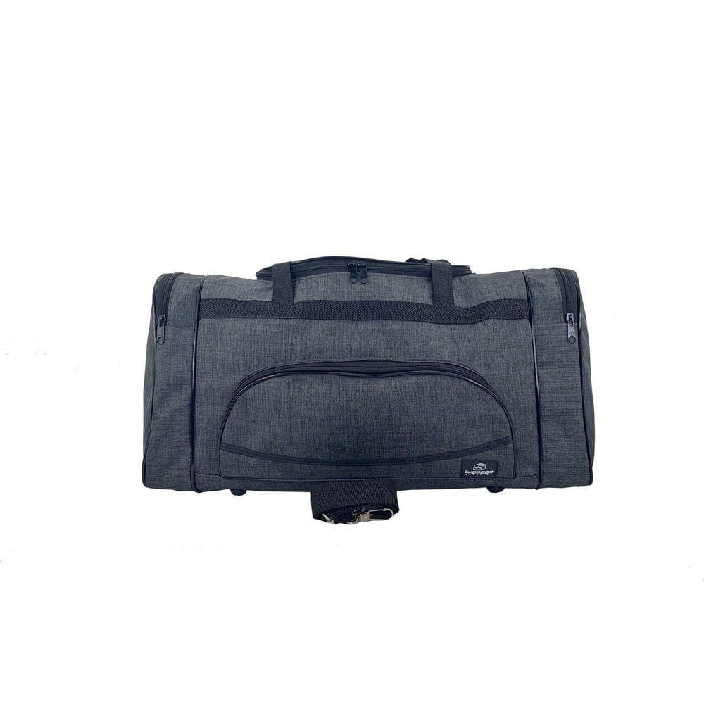 Bolsa Mala Sacola Bagagem Mao Viagem Passeio Grande Cinza