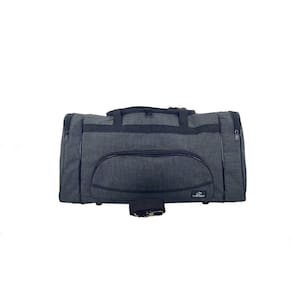 Bolsa Mala Sacola Bagagem Mao Viagem Passeio Grande Cinza