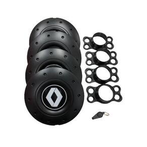 Calotas Miollo Renault Clio Aro 13 1998/2005 Amarok Preto