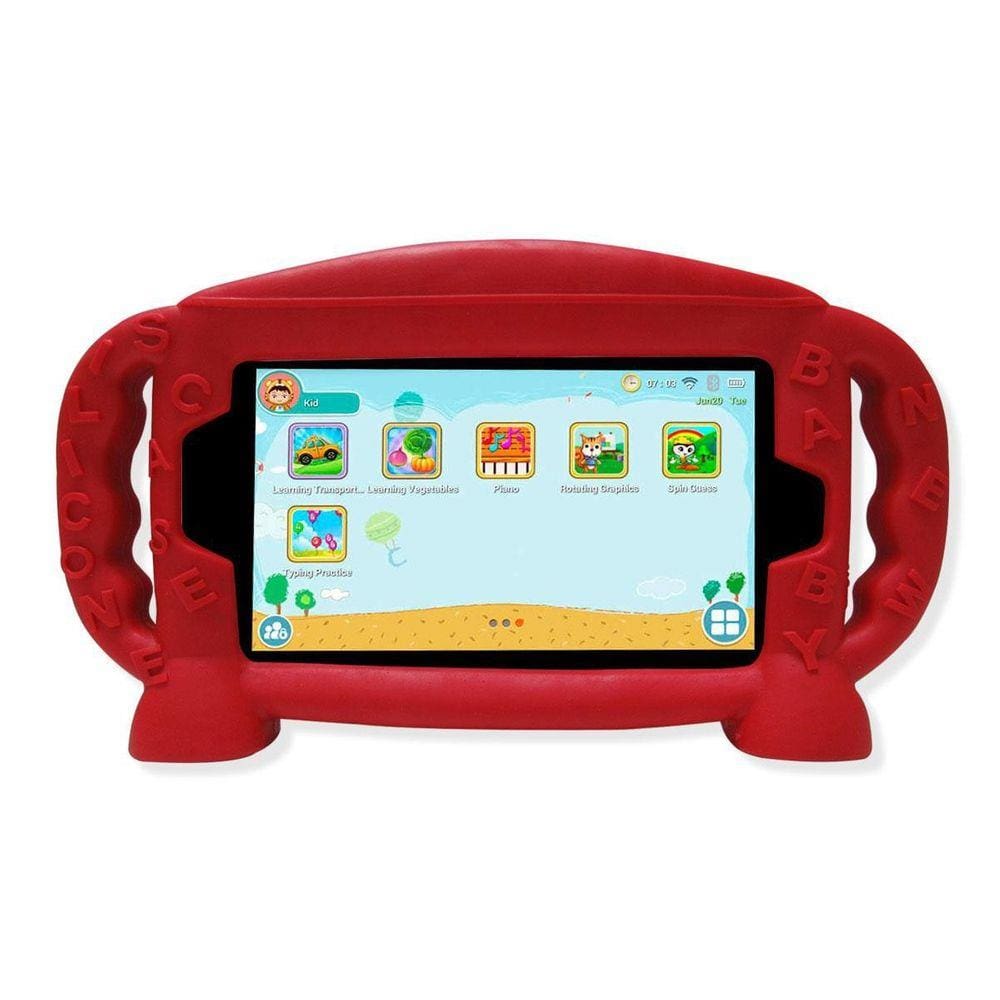 Capa Capinha Infantil Kids Tablet 7 Polegadas - Vermelha