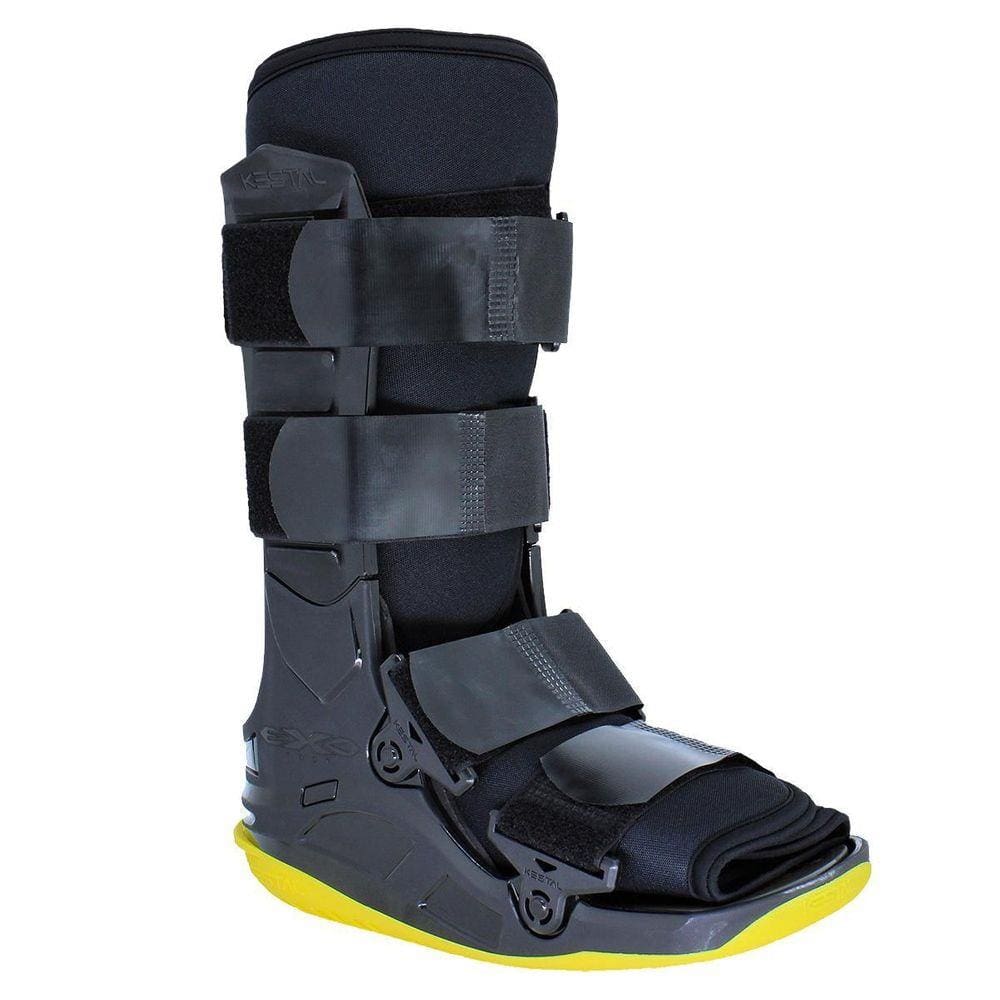 Bota Imobilizadora Curta Exofoot Kestal Preto/Amarelo G
