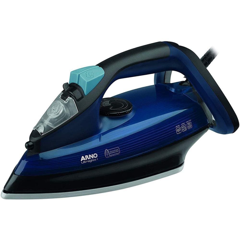 Ferro De Passar A Vapor Arno Ultragliss I Azul Fua1 220V