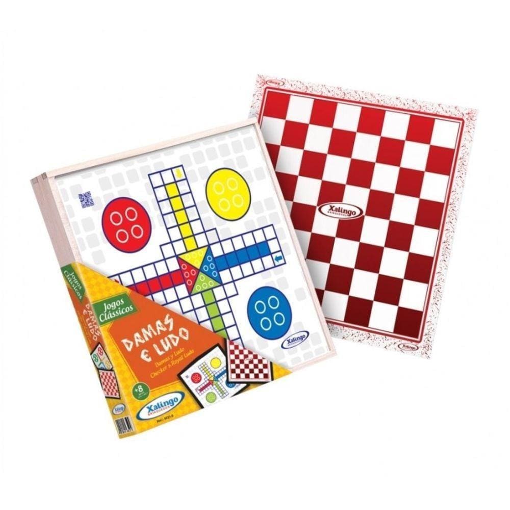 Jogo Dama e Ludo 6021.0 - Xalingo