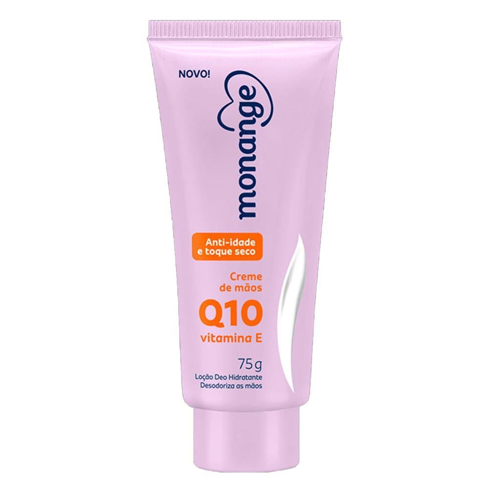 Creme Para Mãos Monange Q10 Vitamina E 75g